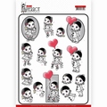 Yvonne Creations knipvel Petit Pierrot With Love CD11467