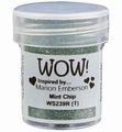 WOW Embossing Poeder Glitter Mint Chip WS239R