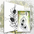 Lavinia Clear Stamp Fir Cone Branch LAV580