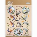 Amy Design knipvel Wild Animals Outback Parrot CD11486