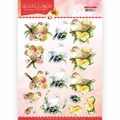 Precious Marieke knipvel Delicate Flowers - Birds CD11491