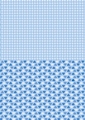 Nellie Snellen Achtergrondvel Blue Hearts NEVA011*
