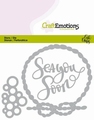 Craft Emotions Snijmal Ocean - Sea You Soon 115633/0437*
