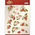 Precious Marieke knipvel Touch Of - Pink Flowers CD11504