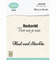Nellie Snellen Clear Stamp Dutch Texts Condolence DCTCS004