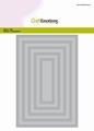 Craft Emotions Snijmal Big Nesting Rectangles 115633/0903*