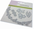 Craft Emotions Snijmal Fairy Winter Wreath Oval 115633/0827*