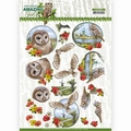 Amy Design knipvel Amazing Owls - Meadow Owls CD11565