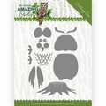 Amy Design Snijmal Amazing Owls - Build up Owl ADD10216