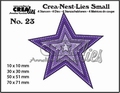 Crea-Nest-Lies Small Uneven Stars CNLS23