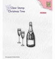 Nellie Snellen Clear Stamp Champagne CT039