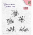 Nellie Snellen Clear Stamp Poinsettia CT036