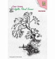 Nellie Snellen Clear Stamp Tree on Waterside IFS030