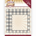 Yvonne Creations Die Good Old Days Checkered Frame YCD10220