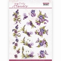 Precious Marieke knipvel Pretty Flowers-Flower, Swan CD11582