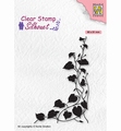 Nellie Snellen Silhouette Clear Stamp Ivy SIL079