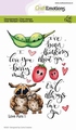 Craft Emotions Clear Stamp Love Puns 1   130501/1504*