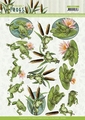 Amy Design knipvel Friendly Frogs - Pond Frogs CD11622