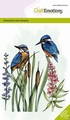 Craft Emotions Clear Stamp Kingfisher 130501/1334