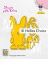 Nellie Snellen Shape Die Built Up Macho Hare SD195