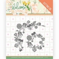 Jeanine's Art Snijmal Welcome Spring Garland JAD10115