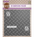 Nellie Snellen 3D Embossing Folder Stripe Pattern EF3D024