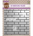 Nellie Snellen 3D Embossing Folder Brick Wall EF3D023