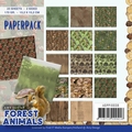 Amy Design Paper pack Forest Animals ADPP10038
