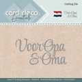 Card Deco Snijmal Voor Oma & Opa CDECD0062