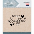 Card Deco Clear Stamp Dikke Knuffel CDECS027
