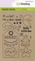 Craft Emotions Clear Stamp Baby 130501/2502