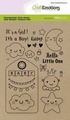 Craft Emotions Clear Stamp Baby 130501/2502*