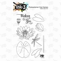 Ink On 3 Clear Stamp Water Lily IO035292987289*