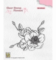 Nellie Snellen Clear Stamp Flowers Magnolia Flower FLO030