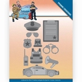 Yvonne Creations Die Big Guys - Police Department YCD10238*