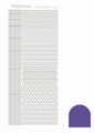 Hobbydots Sticker - Mirror - Purple STDM059